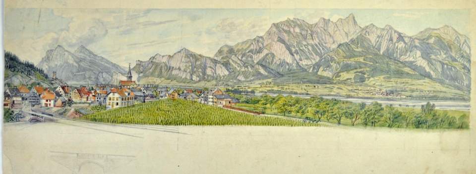 Ansicht Bad Ragaz