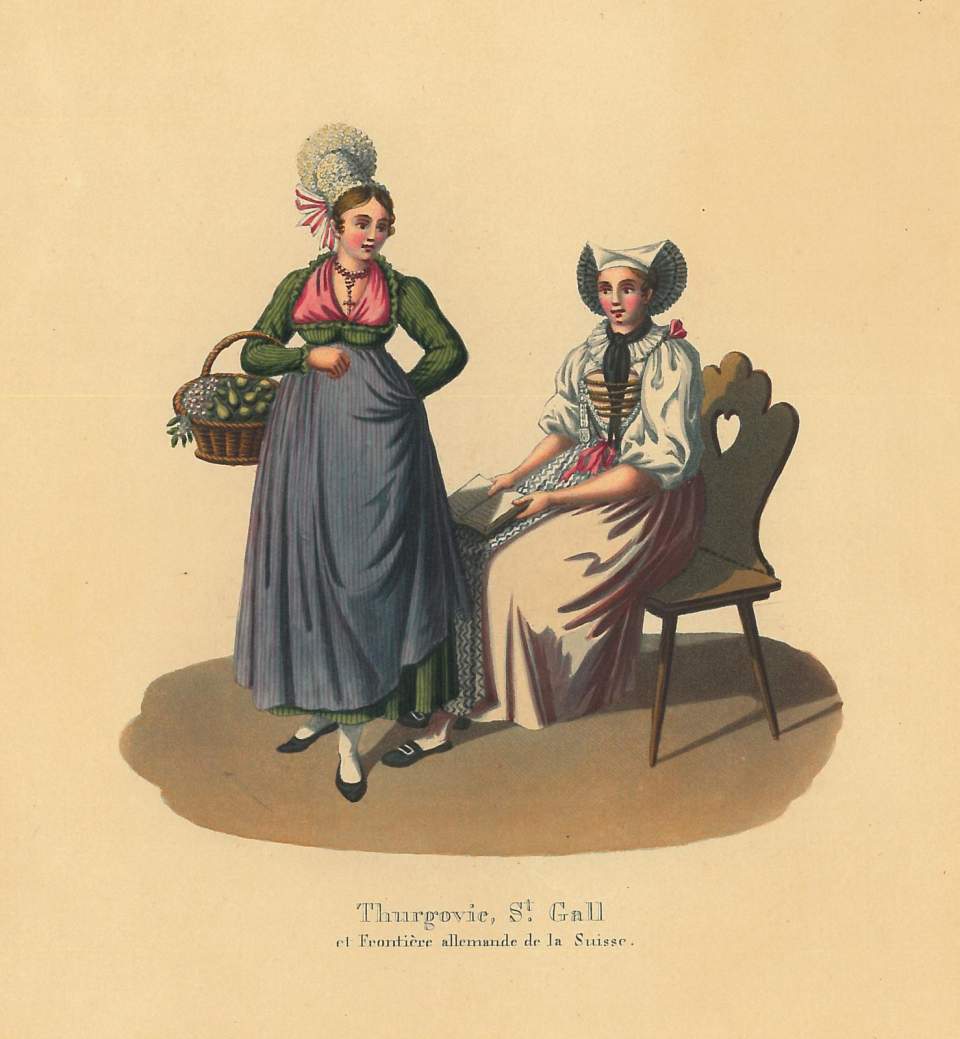St. Galler Tracht, Landschaft