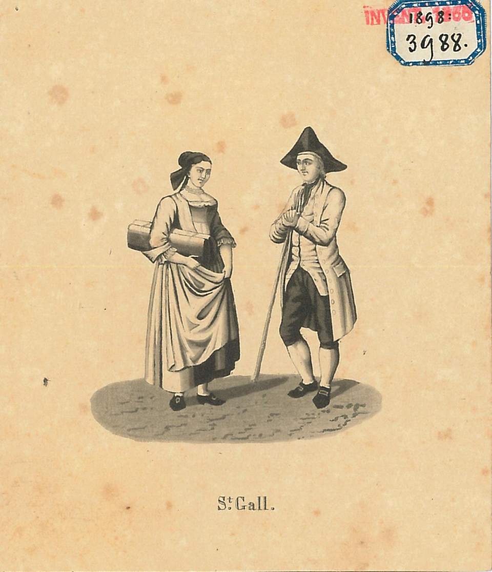 St. Galler Tracht, Landschaft