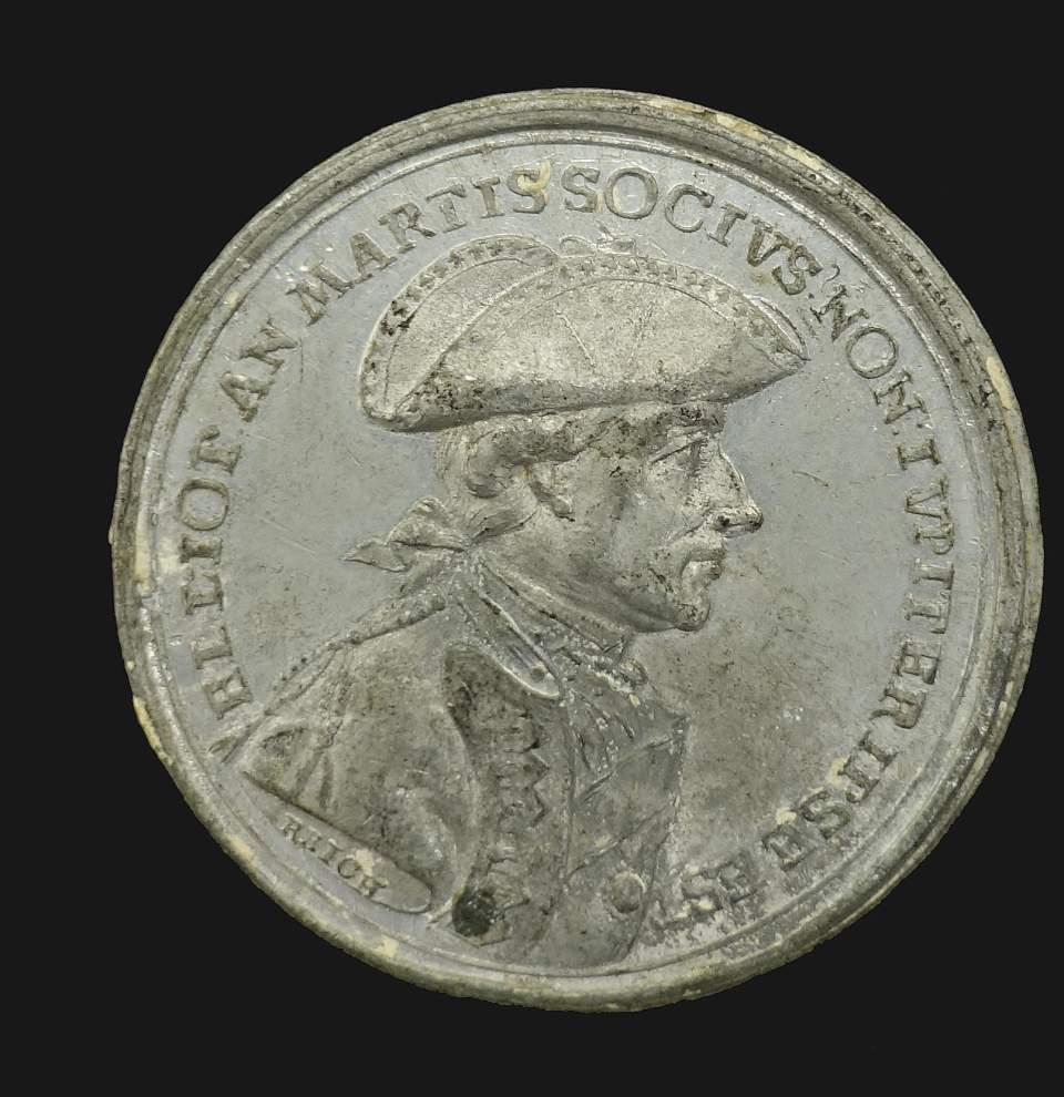 Medaille Beschiessung von Gibraltar (Gen. Elliot, Verteidiger von Gibraltar)