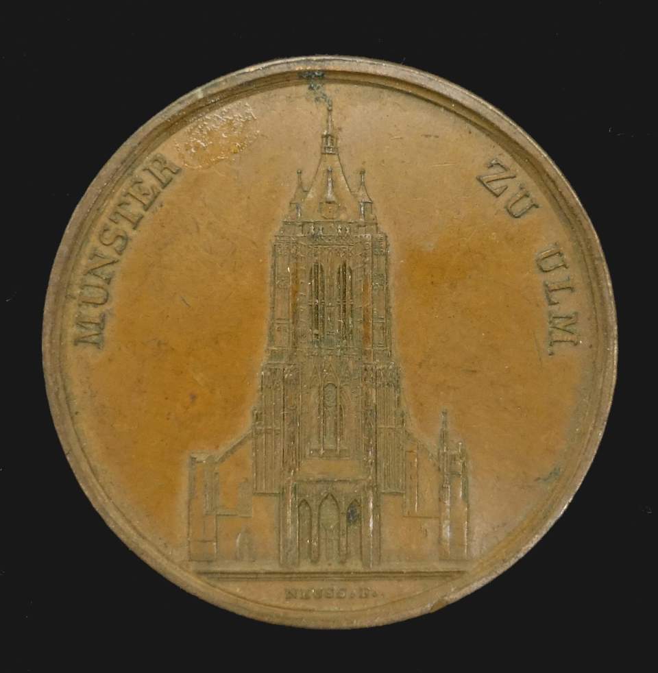 Medaille Ulmer Münster