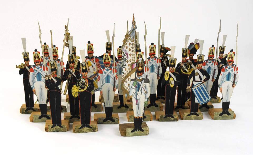 Papiersoldaten, Spielzeugsoldaten, Soldaten