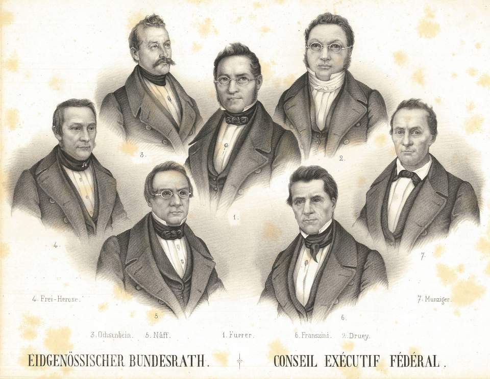 Porträt, Eidgenössischer Bundesrat