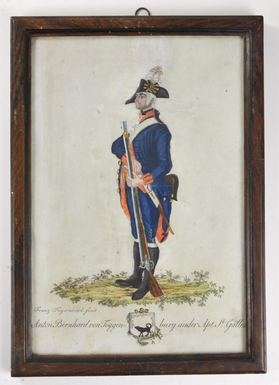 Porträt, Anton Bernhard von Toggenburg