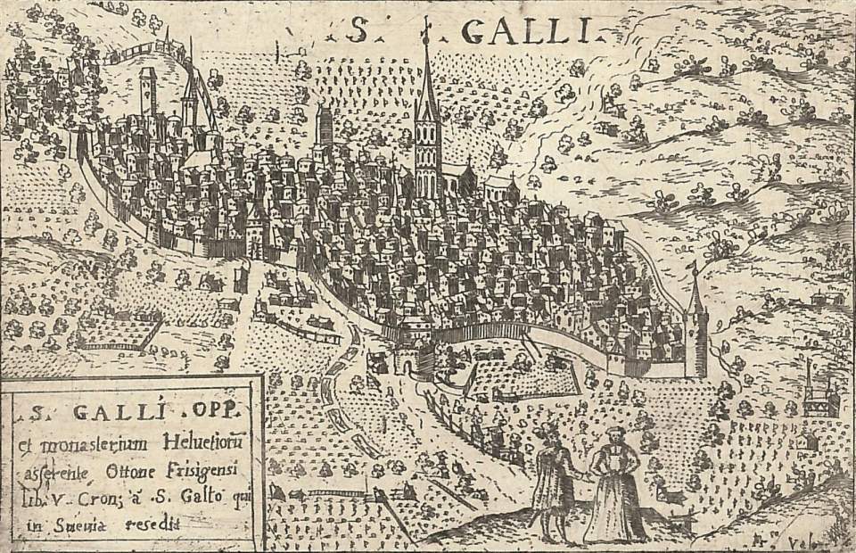 St.Gallen von Westen
