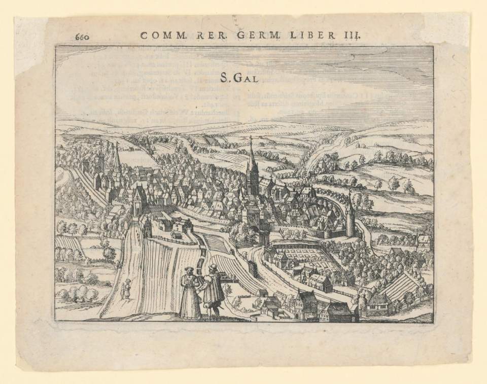 St.Gallen von Westen