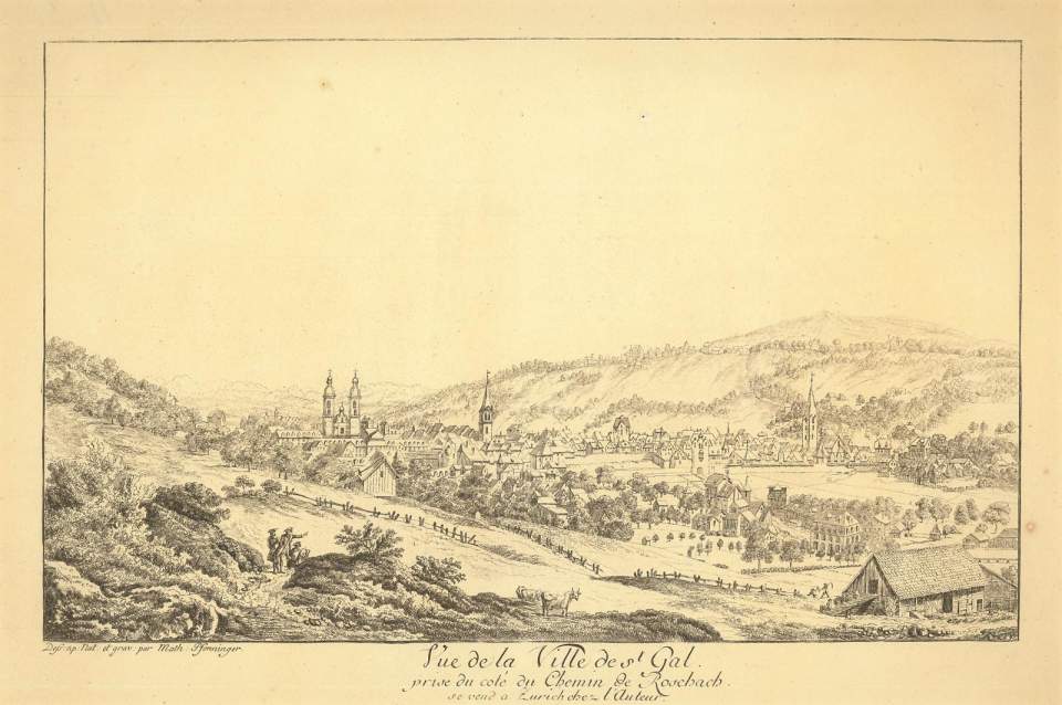 St.Gallen von Südosten