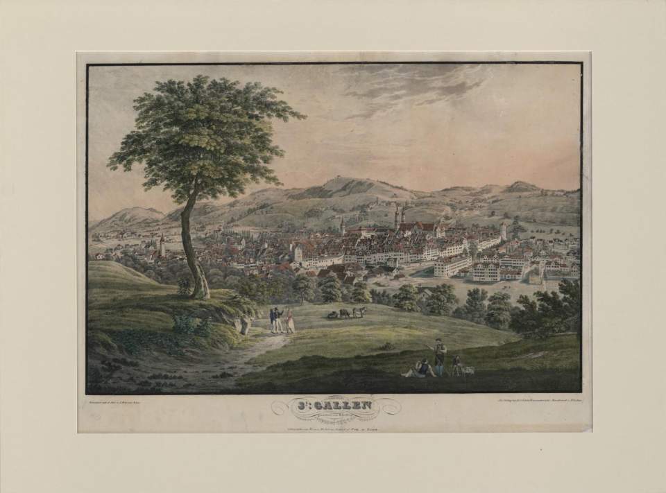 St.Gallen von Nordwesten