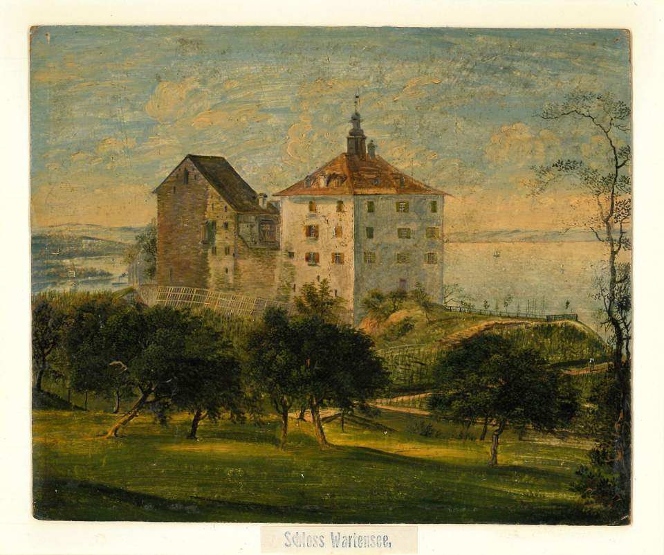 Ansicht Schloss Wartensee