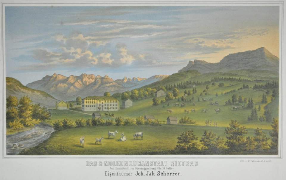 Ansicht Bad & Molkenkuranstalt Rietbad