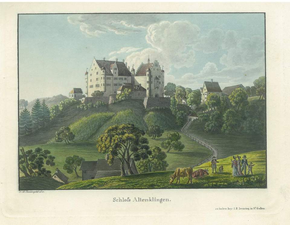 Ansicht Schloss Altenklingen TG