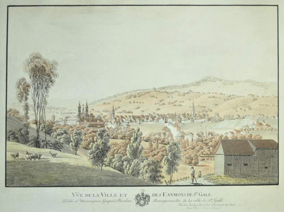 St.Gallen von Südosten