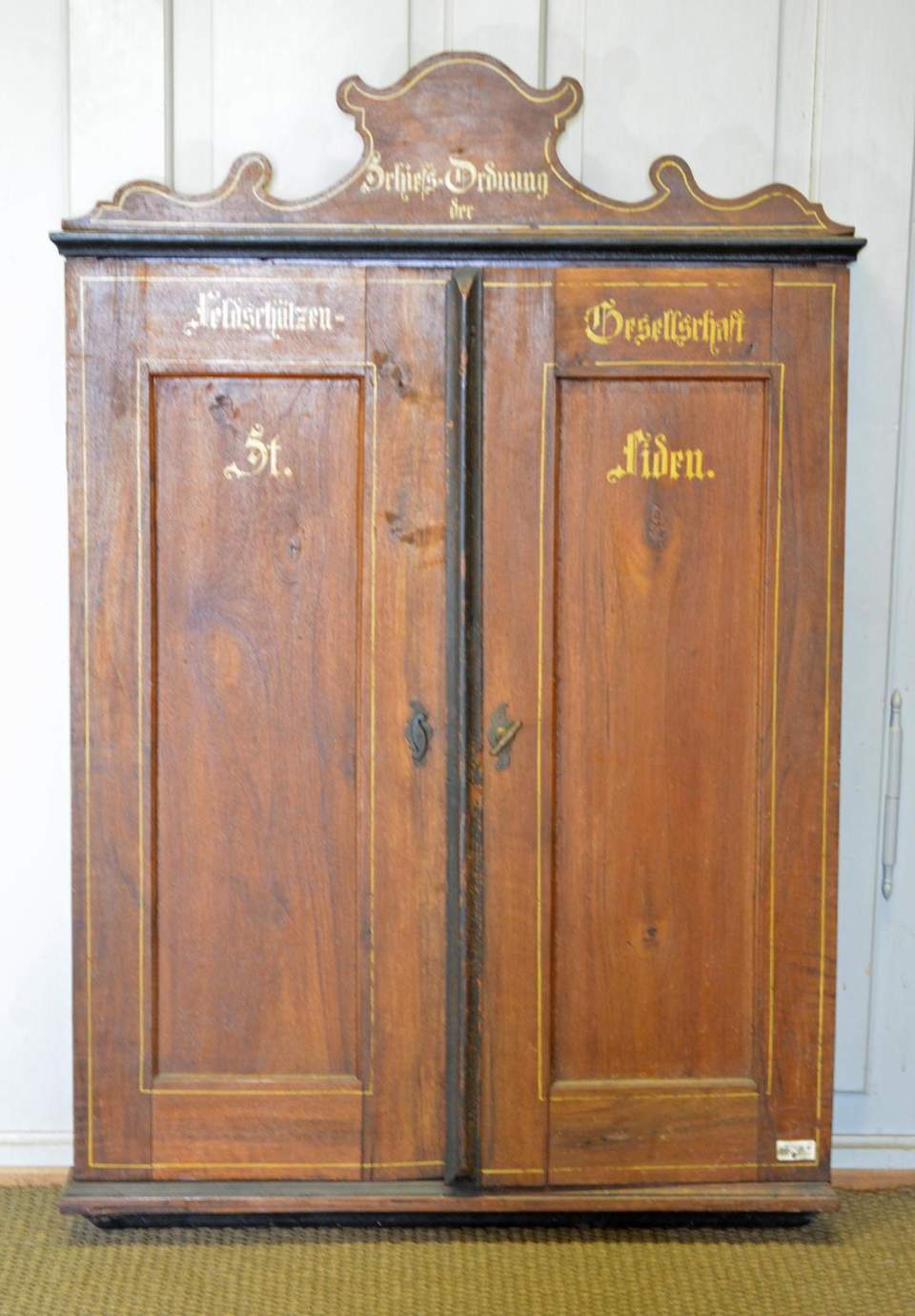 Schützenordnung der Feldschützengesellschaft St.Fiden, 1781