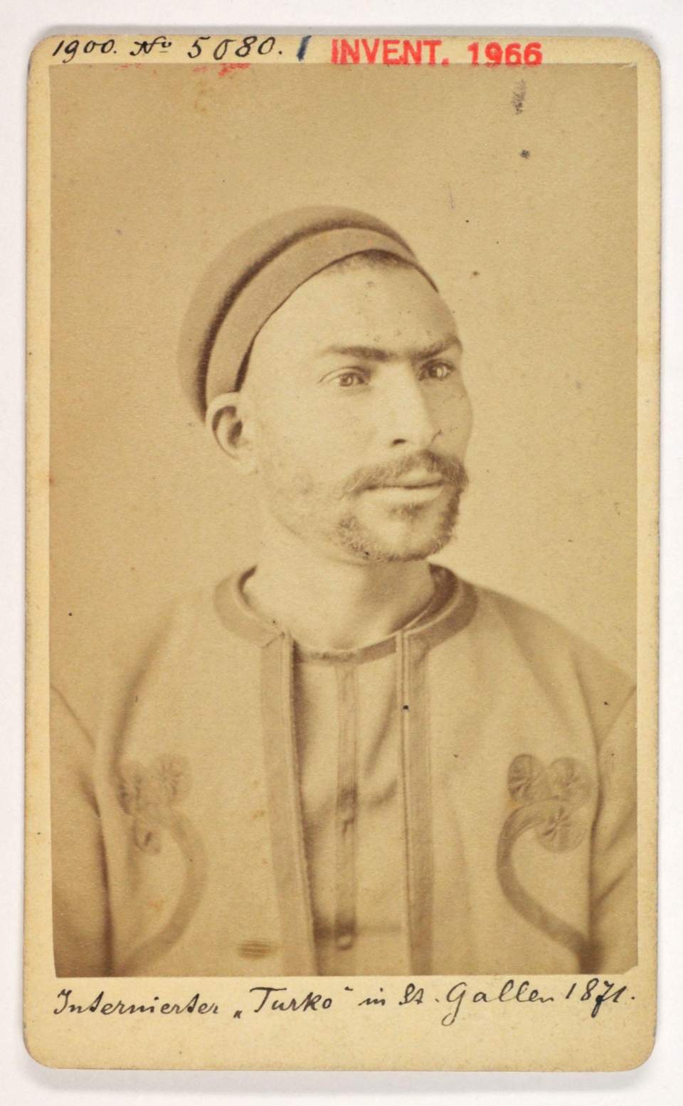 Bourbaki Turko-Soldat in St.Gallen