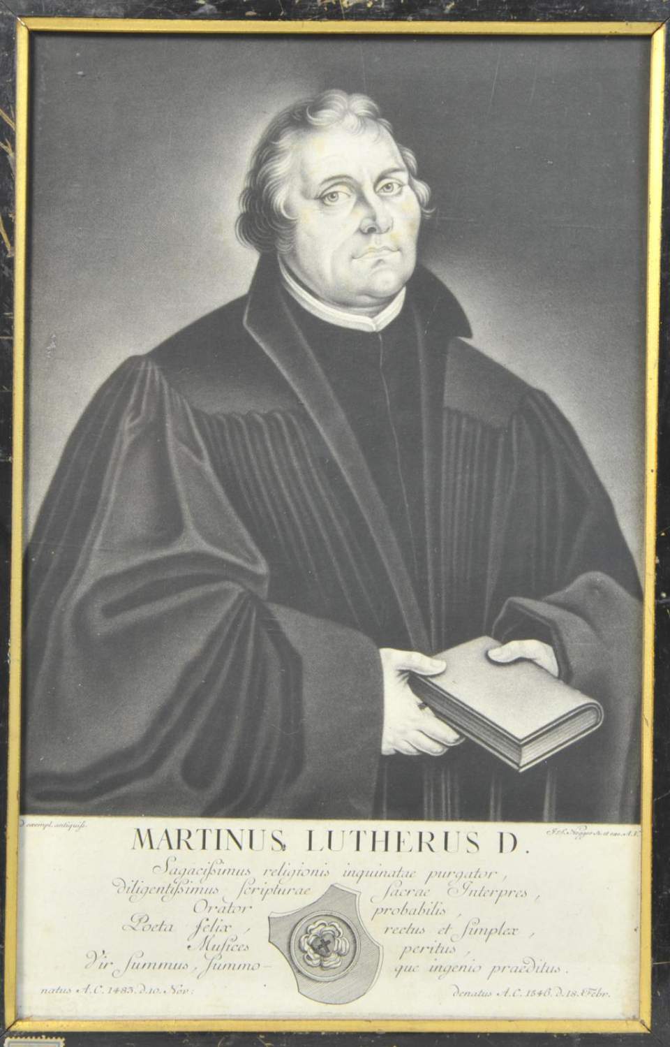 Porträt von Martin Luther 1483 - 1546