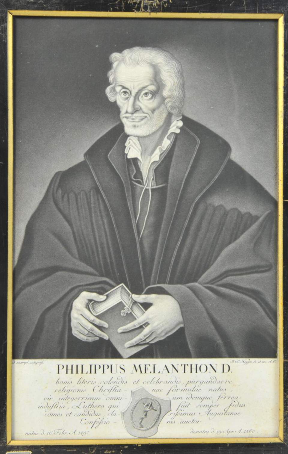 Porträt von Philipp Melanchthon 1497 - 1560
