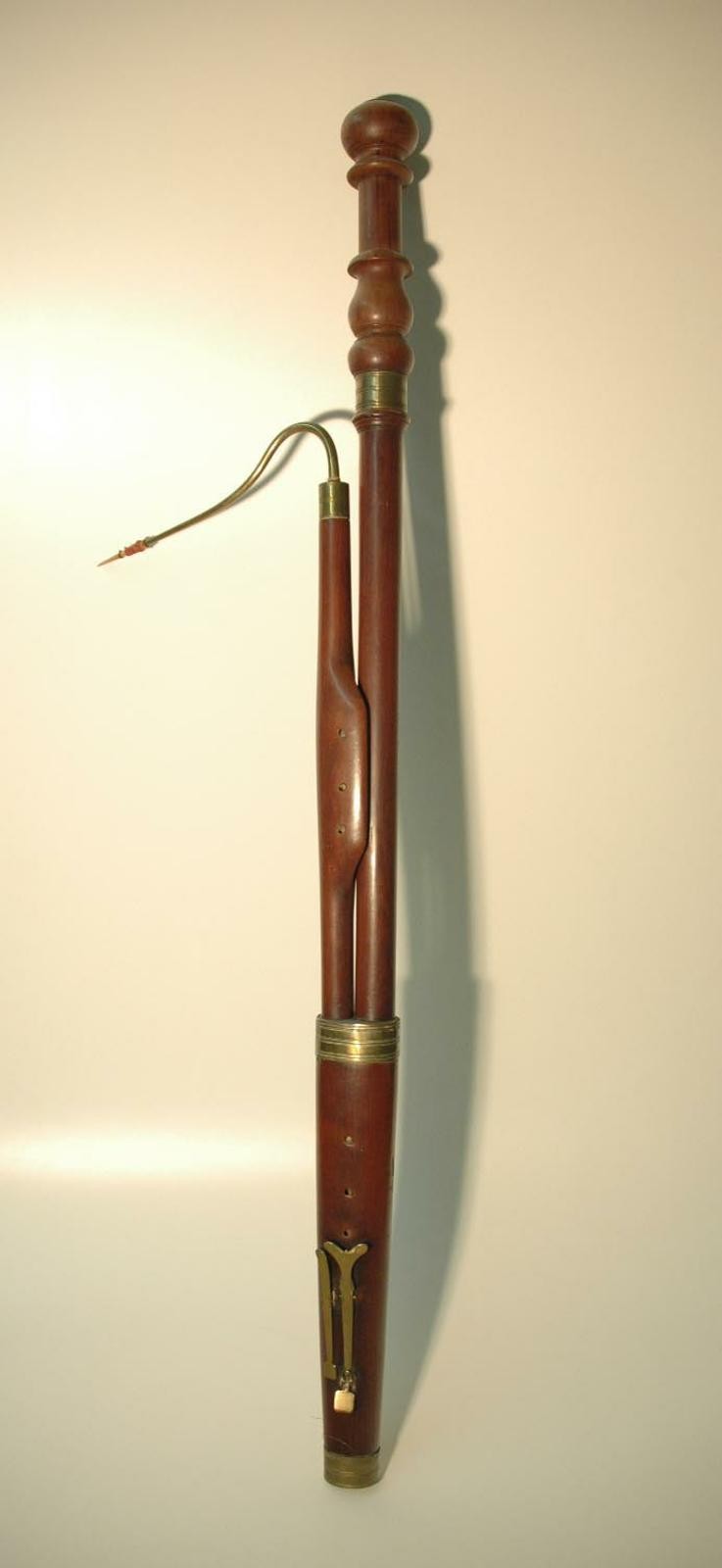 Fagott , gemäss Legende im Ausstellungsraum, um 1800 gemäss Etikette