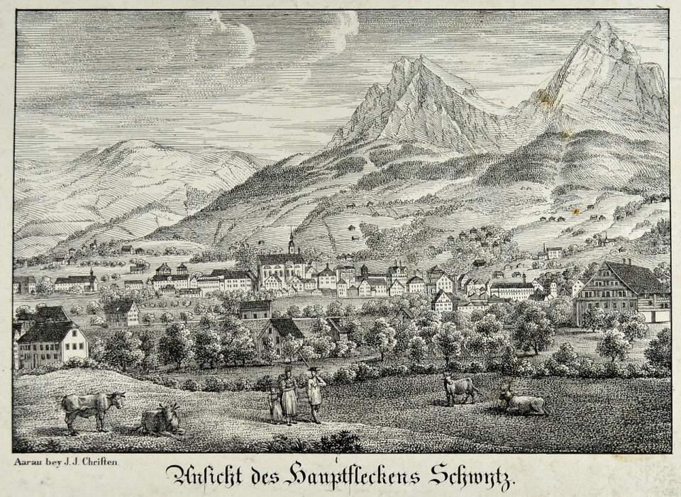 Ansicht Schwyz