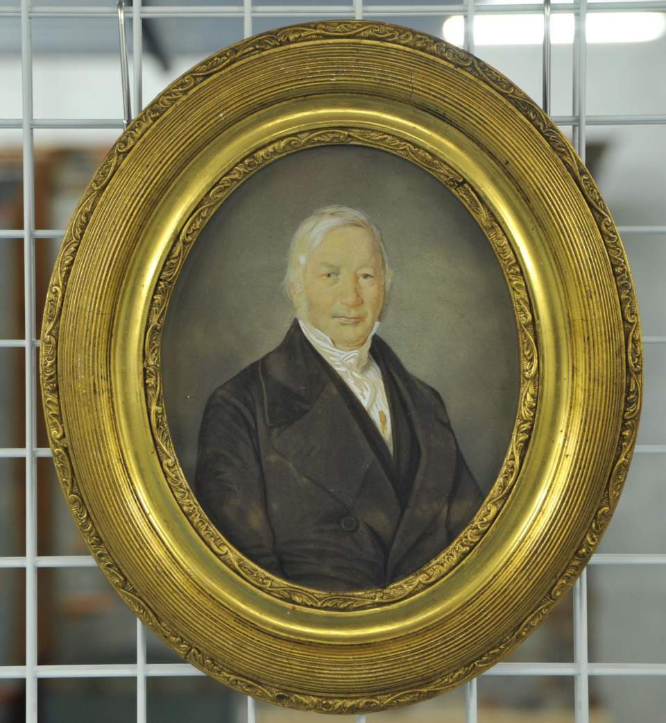 Porträt Adrian von Fels - Hochreutiner, Bildnis