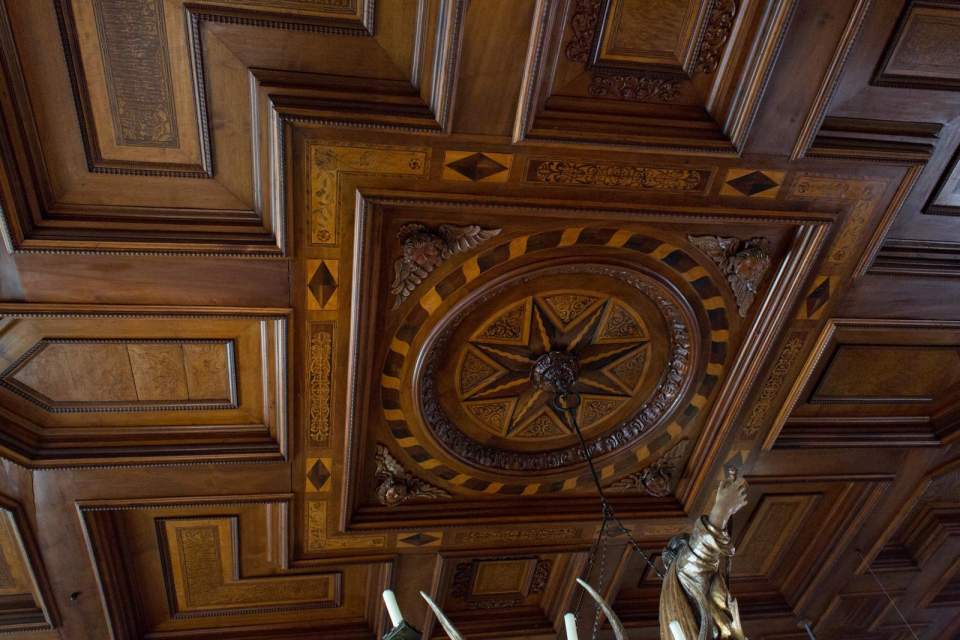 Kassettendecke aus Walenstadt, Rathaus