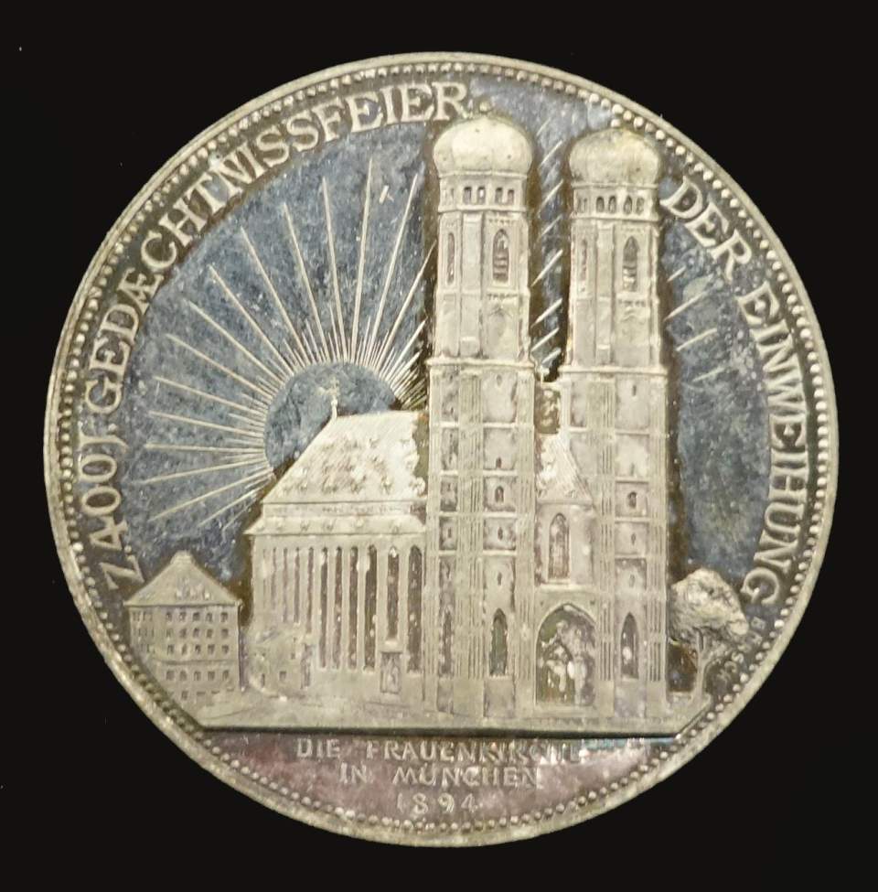 Medaille 400, Gedächtnis der Frauenkirche in München