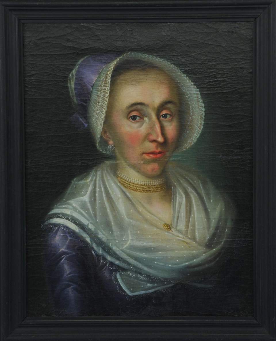 Ölgemälde einer Unbekannten Frau