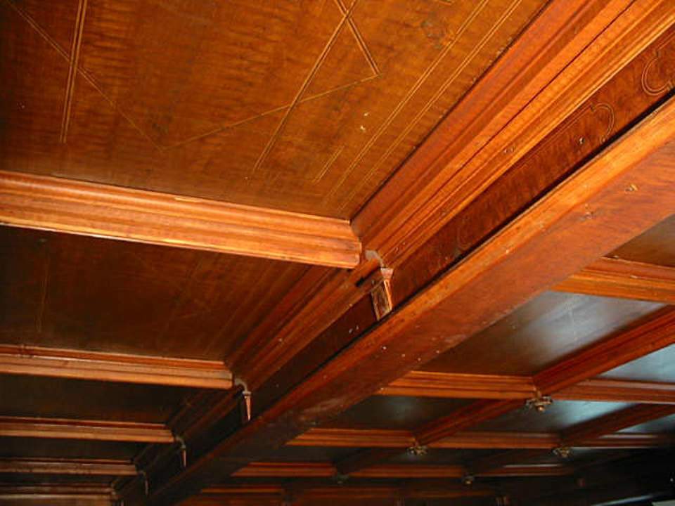 Kassettendecke Haus Scheftenau Wattwil