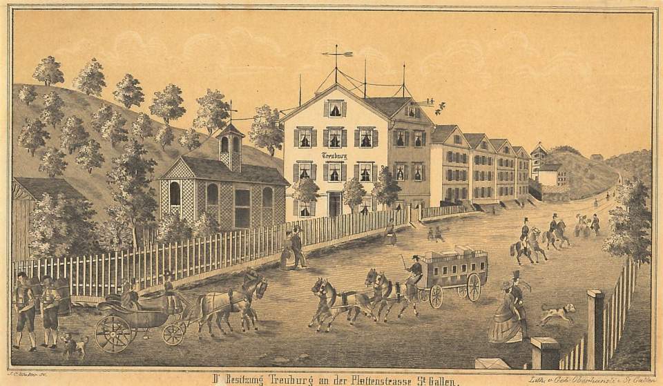 Ansicht Treuburg in St.Gallen