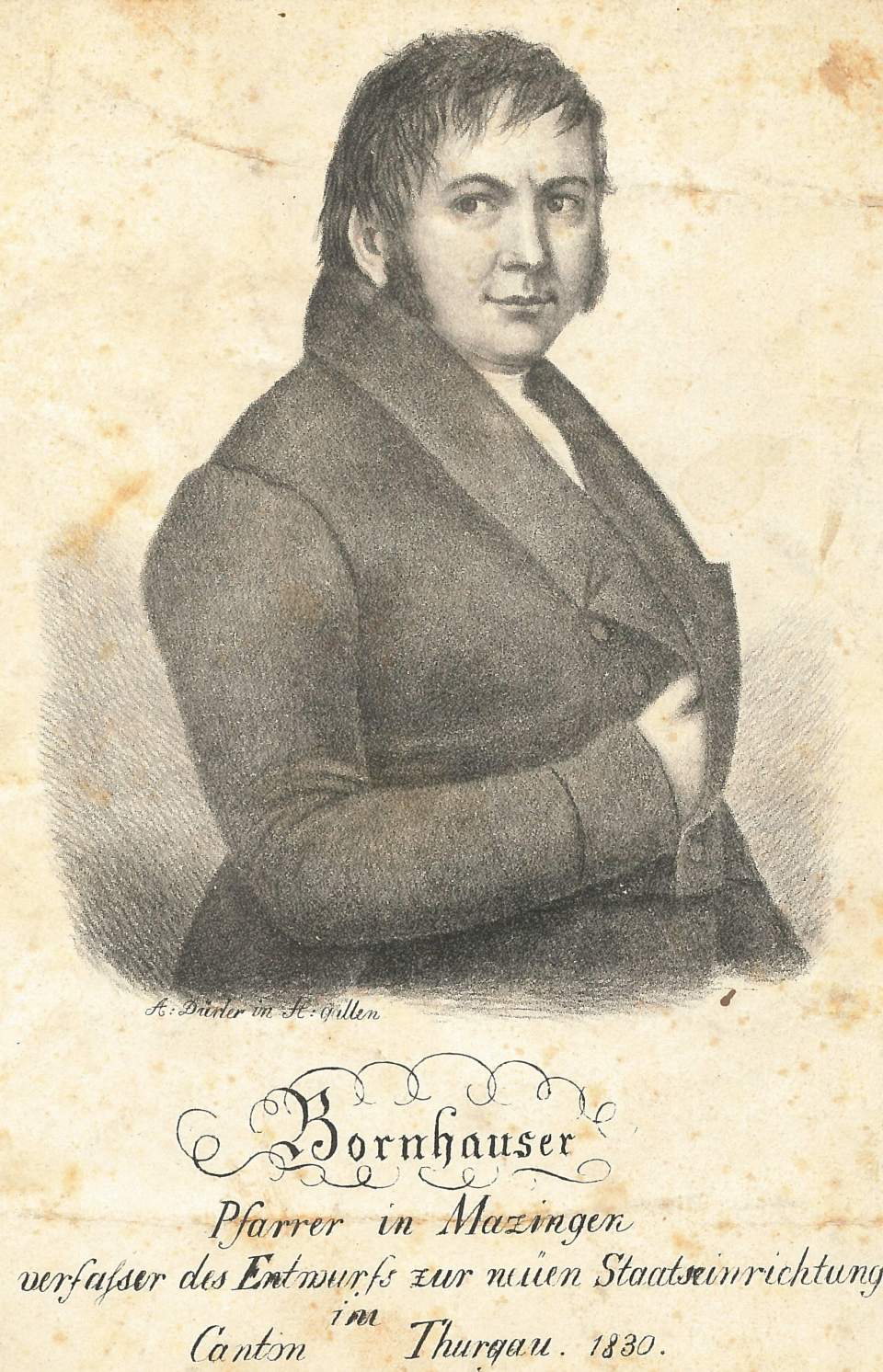 Bomhauser, Pfarrer in Matzingen