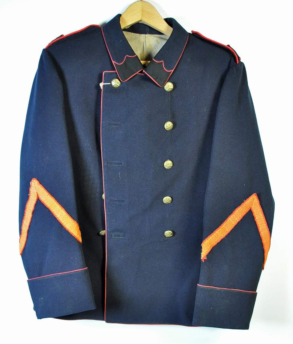 Uniformrock (Artillerie) Gefreiter, Eidg. Ord. 1868/69