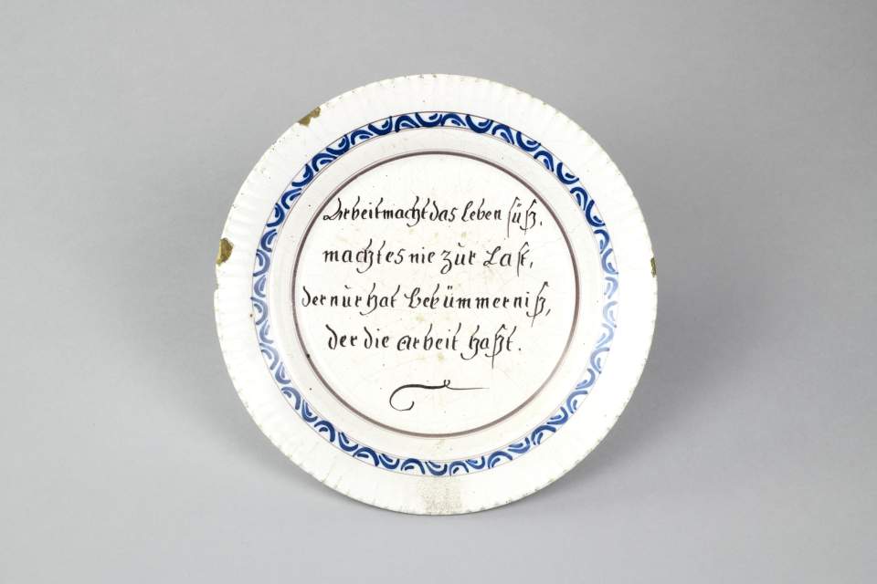 Teller, Spruchteller