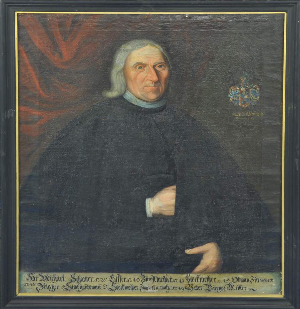 Bildnis Michael Schlatter ( 1688 - )