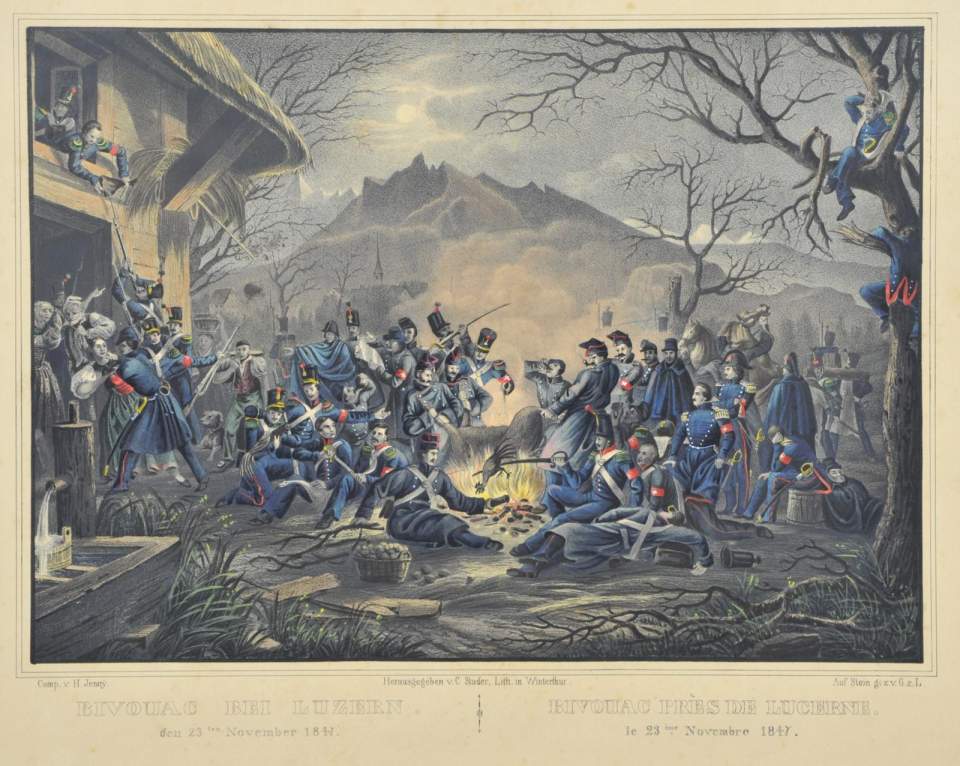 Bivouac bei Luzern
