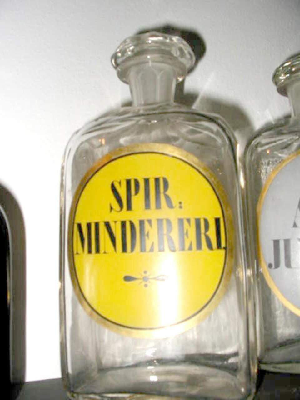 Apothekerglas, Glas