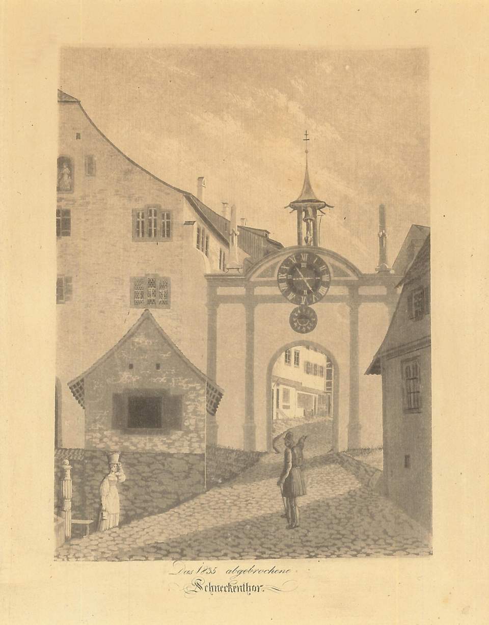 Wil, Schneckentor, 1837