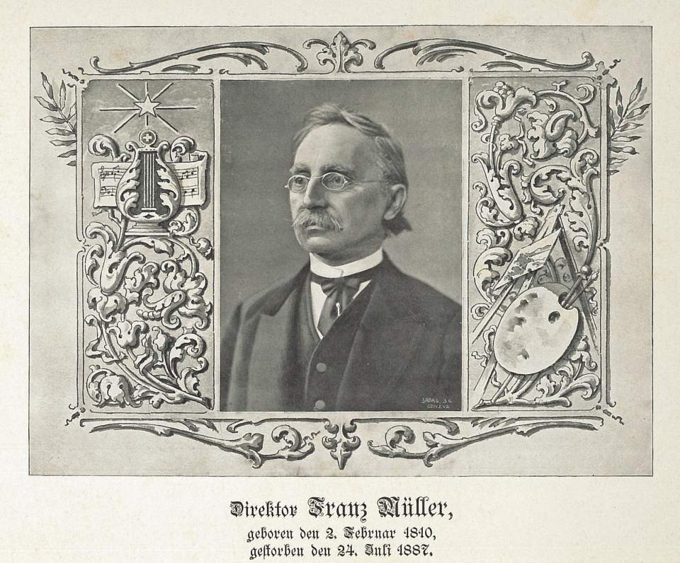 Porträt Franz Müller (1810-1887), Wil SG