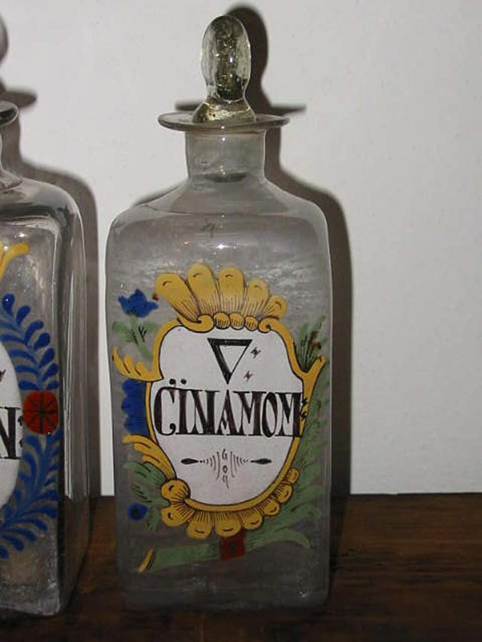 Apothekerglas, Glas