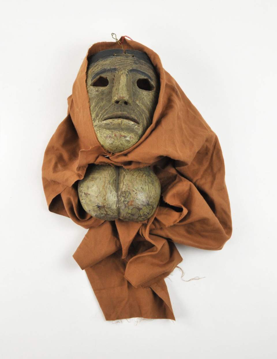 Maske „Doppelkröpfiger“, Innerschweiz, Ende 19. Jahrhundert