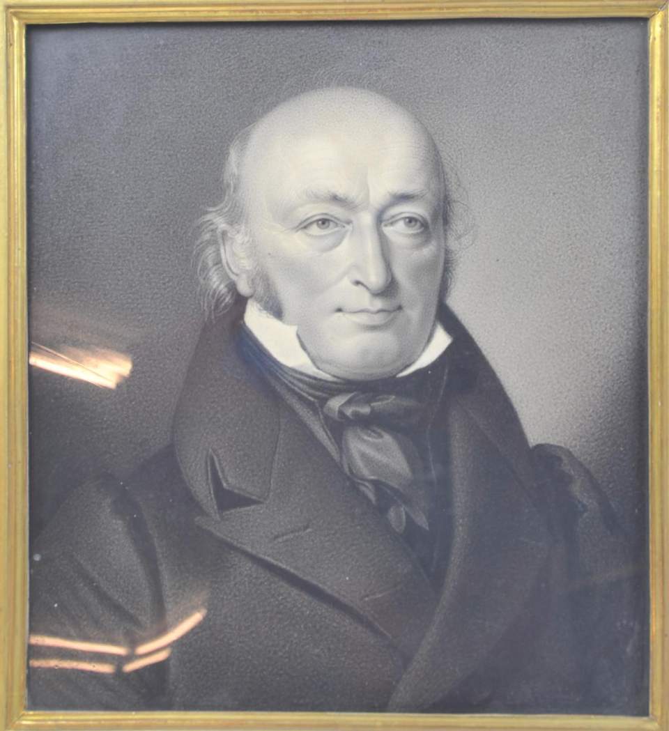 Bildnis des Joh. Rudolf Steinmüller (1773-1835), Pfarrer