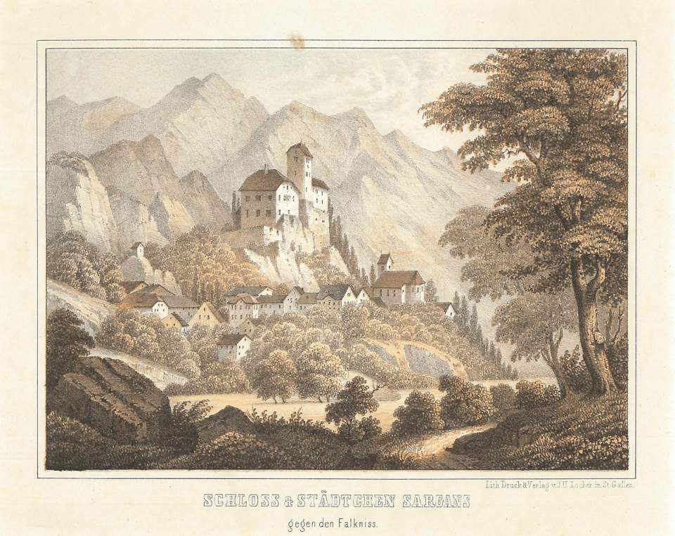 Ansicht, Sargans