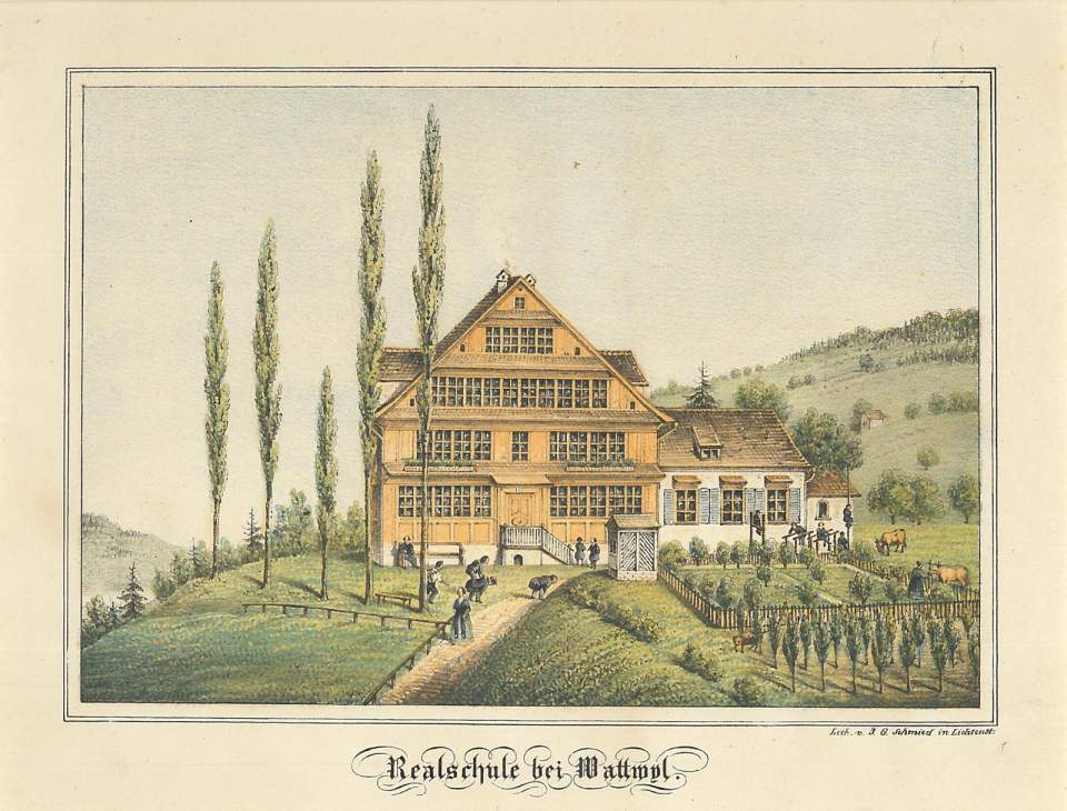 Ansicht Realschule bei Wattwil