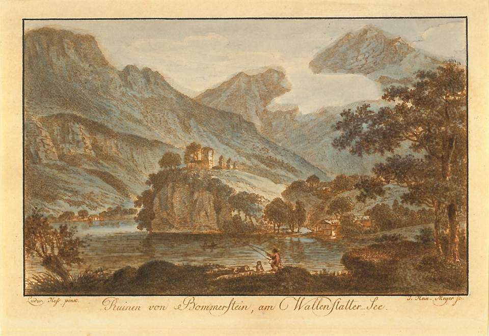 Die Ruinen von Bommerstein