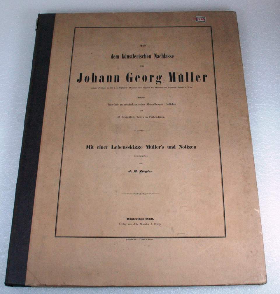 Folioband, Johann Georg Müller