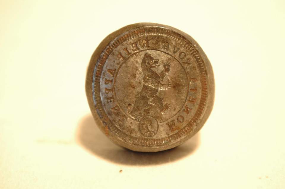 Münzstempel für das 15 Kr. - Stück von Appenzell 1.Rh.