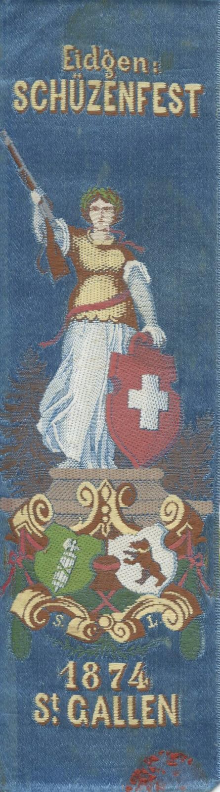 Festzeichen des eidgenössischen Schützenfest St. Gallen