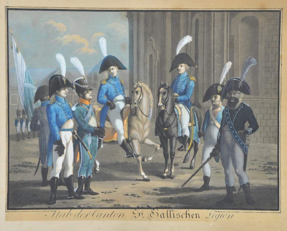 Stab der st. gallischen Legion