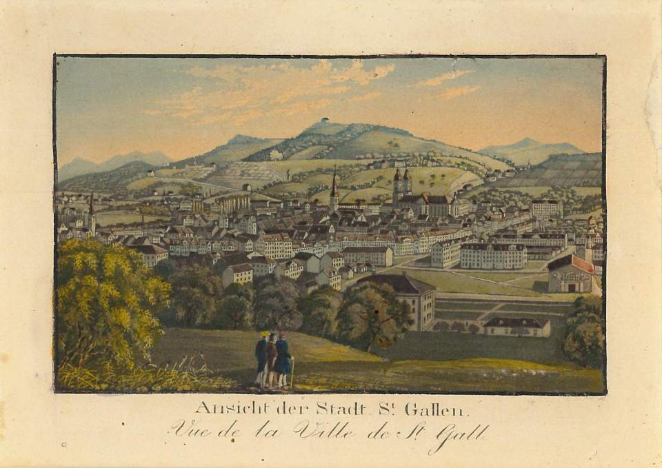 St.Gallen von Nordwesten