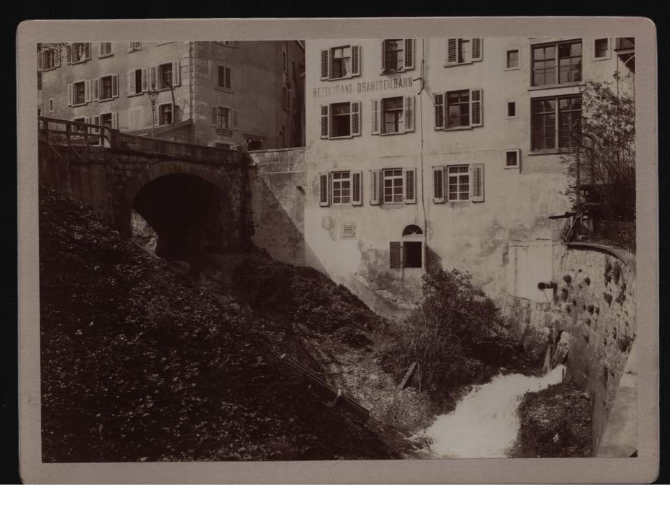 St.Gallen Partiè au des St. Georgenstrasse
