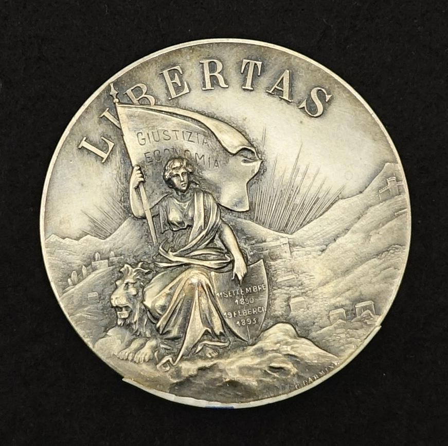 Medaille Lib. Kant. Schützenfest in Bellinzona