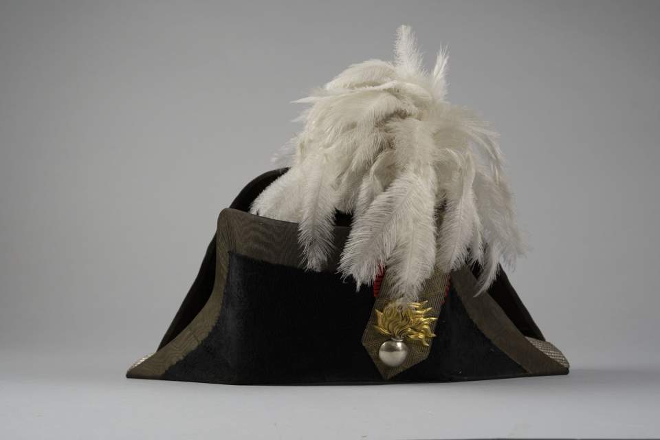 Zweispitz des Militärarztes Oskar Emil Gonzenbach in neapolitanischen Diensten. 1848 - 1860
